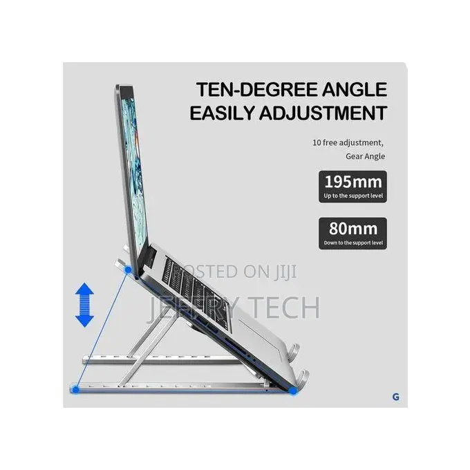 Lzduatan 10 Steps Laptop Stand