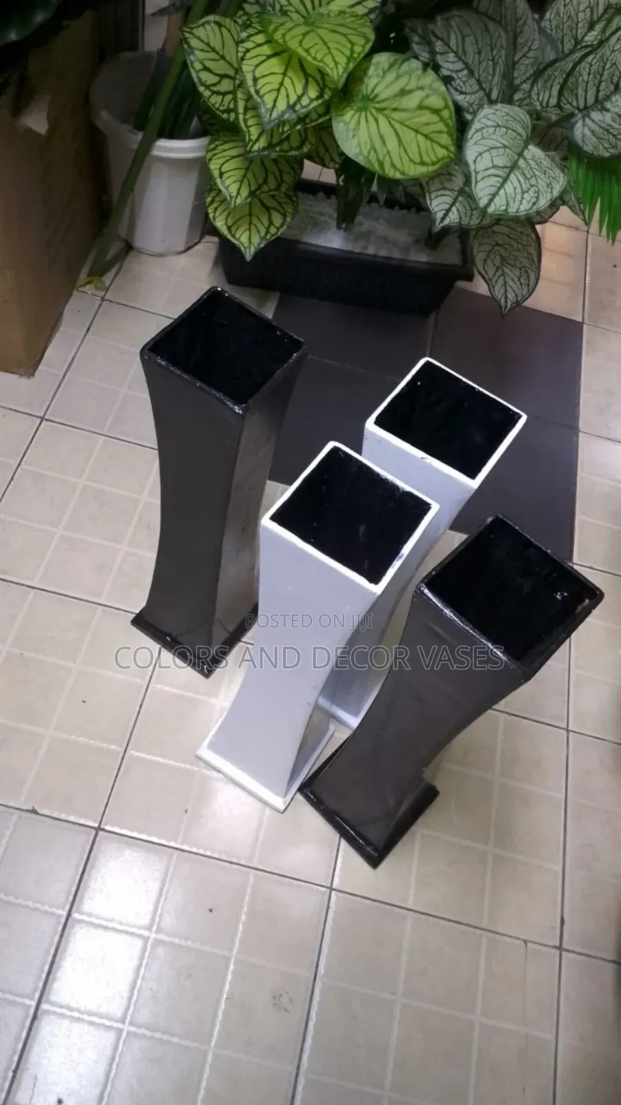 1 Foot Long Vases Wooden