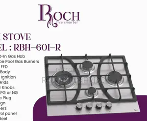 Built in 60cm Hob With Flame Failure Safety