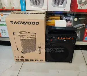 *Tagwood 6" Rechargeable Portable Speaker 6a