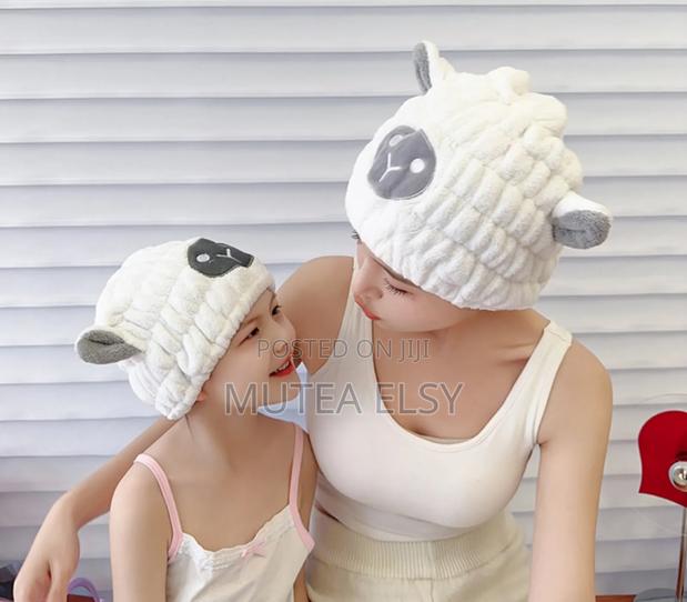 Cute Microfiber Quick Hair Drying Bath Towels - main view