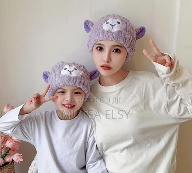 Cute Microfiber Quick Hair Drying Bath Towels - thumbnail 3