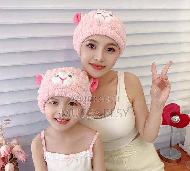 Cute Microfiber Quick Hair Drying Bath Towels - thumbnail 4