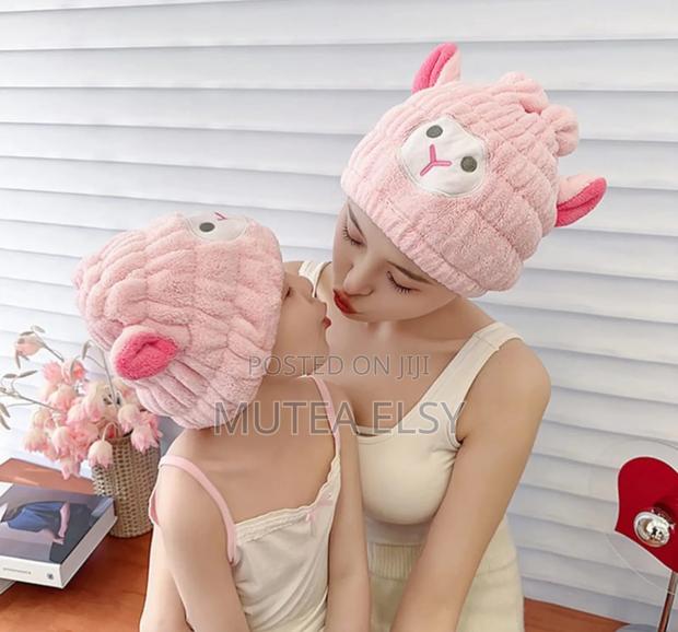 Cute Microfiber Quick Hair Drying Bath Towels - thumbnail 5