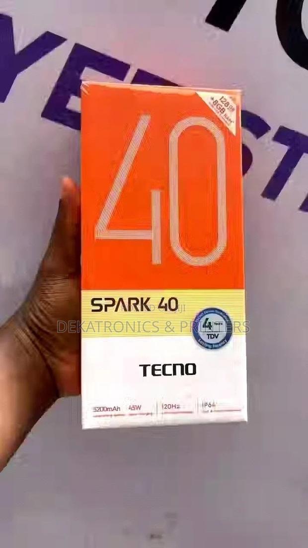 New Tecno Spark 40 128 GB White - thumbnail 2