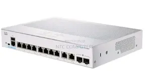 Cisco Cbs350-8p-E-2g-Uk 8-Port Poe Managed Switch