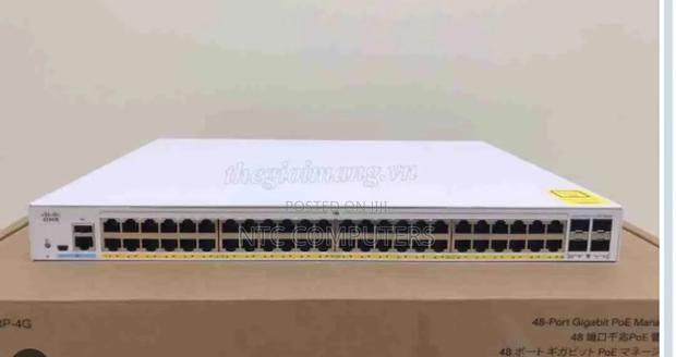 Cisco Business Cbs350-48p-4g 48-Port Gigabit Poe Managed