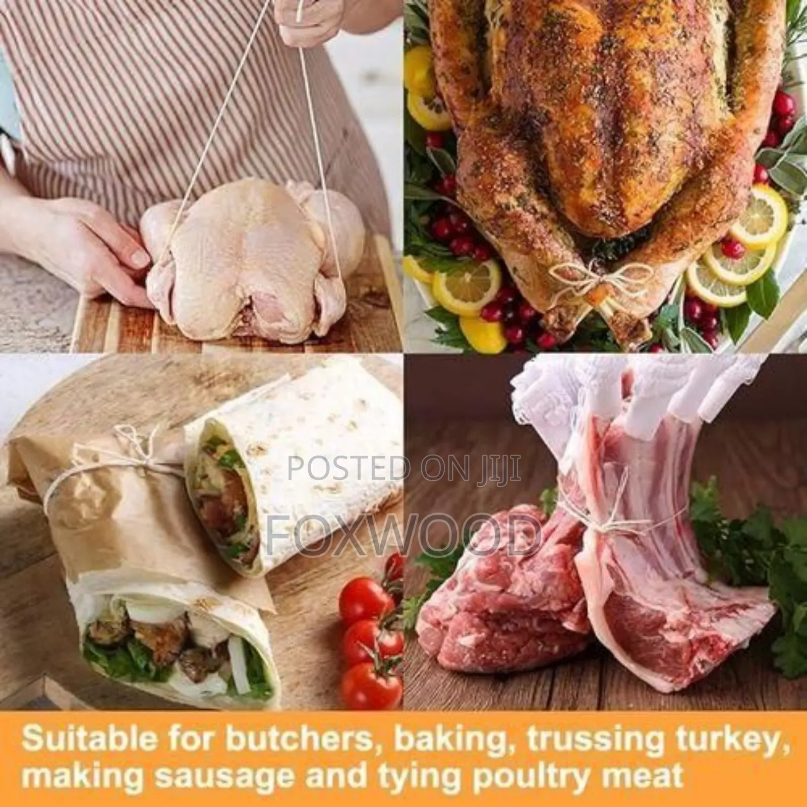 Cooking String Cooking Rope Food Safe Kitchen Cotton Twine