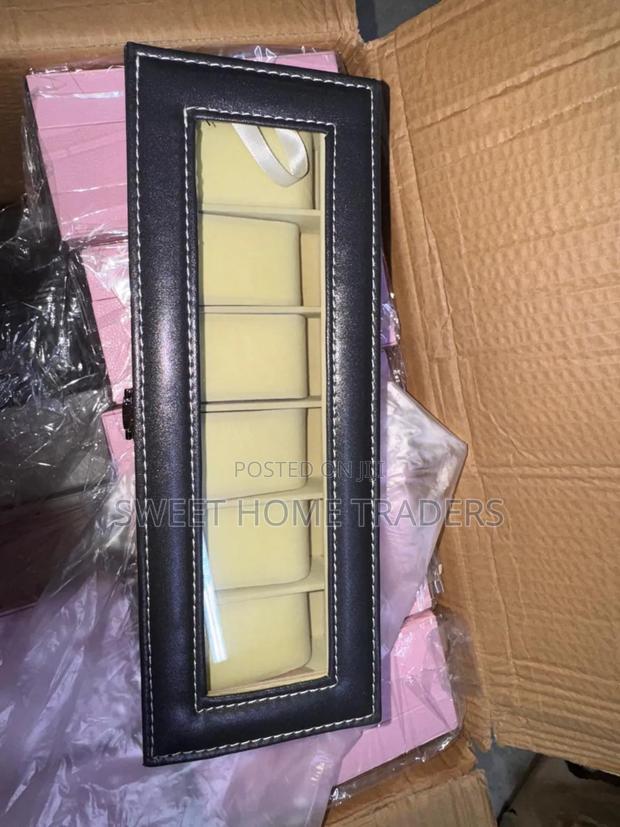 Pure Leather *6 Slots Watch Organizer - main view