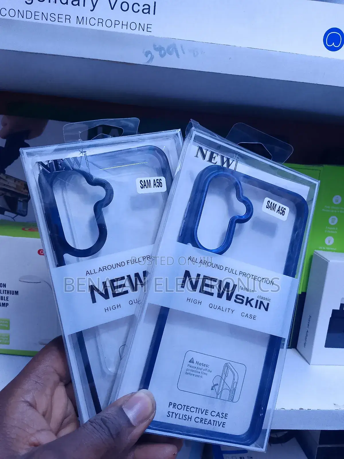 Samsung A56 All Around Protection Case,New Skin Clear Case