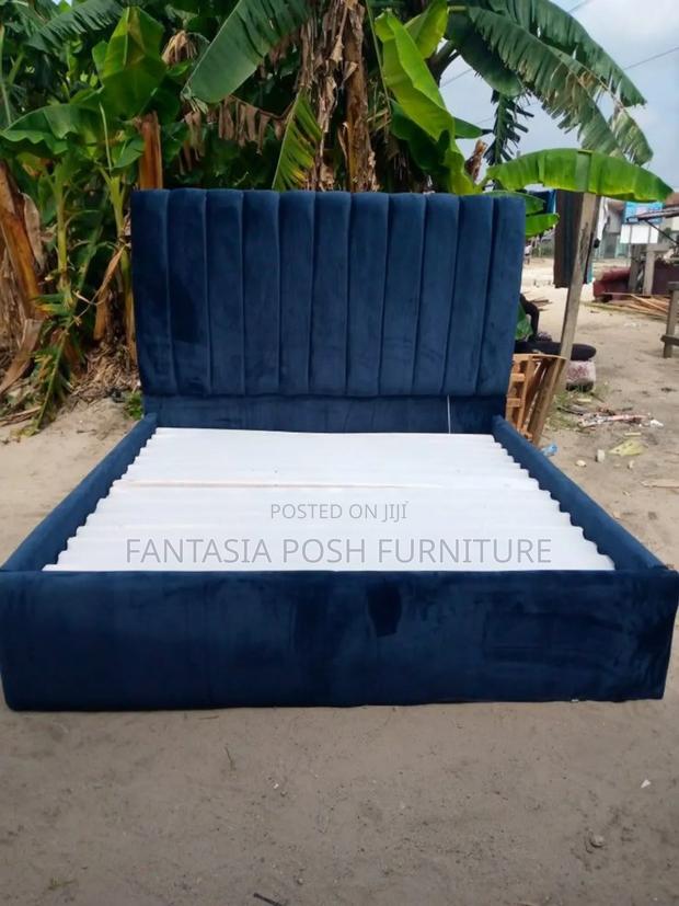 Bed Frame 5 by 6 Chester Design. - main view