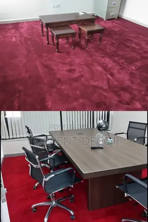 Puffy And Good Quality Vip Maroon And Red Wall To Wallcarpet