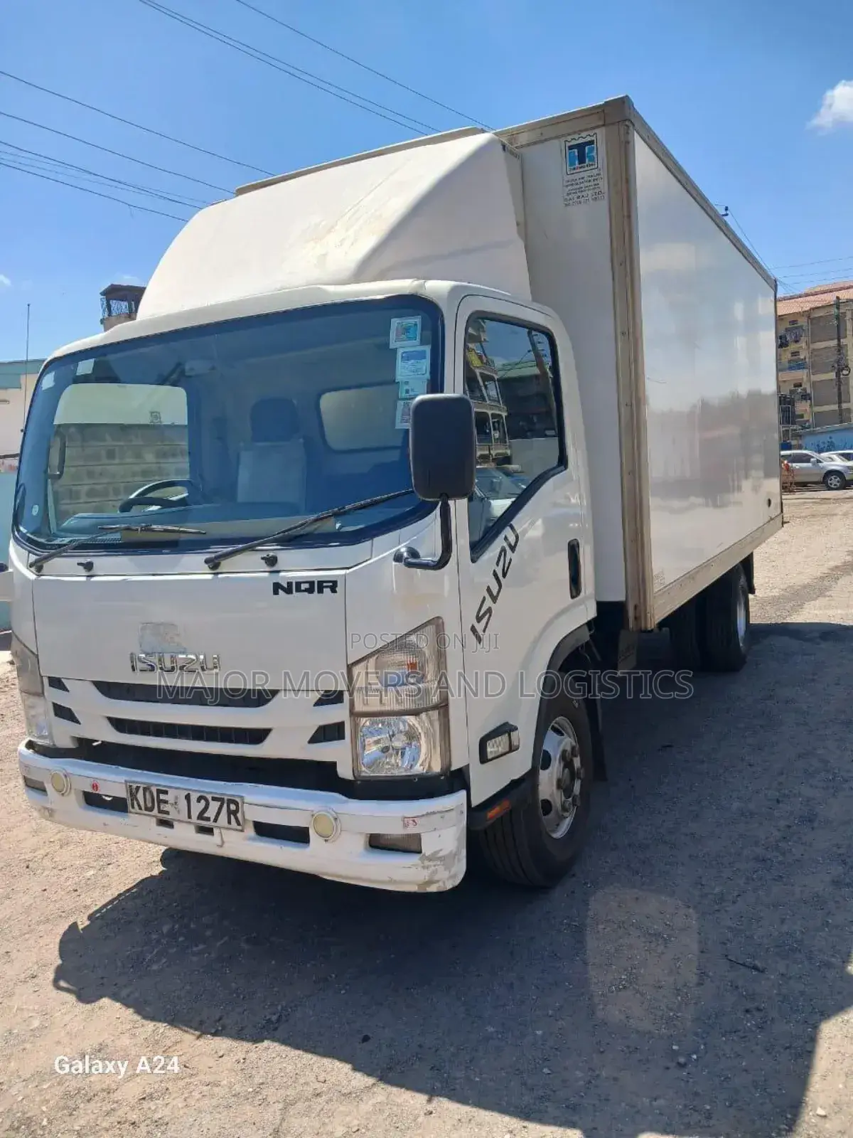Lorry at Hand for Delivery of Cargo