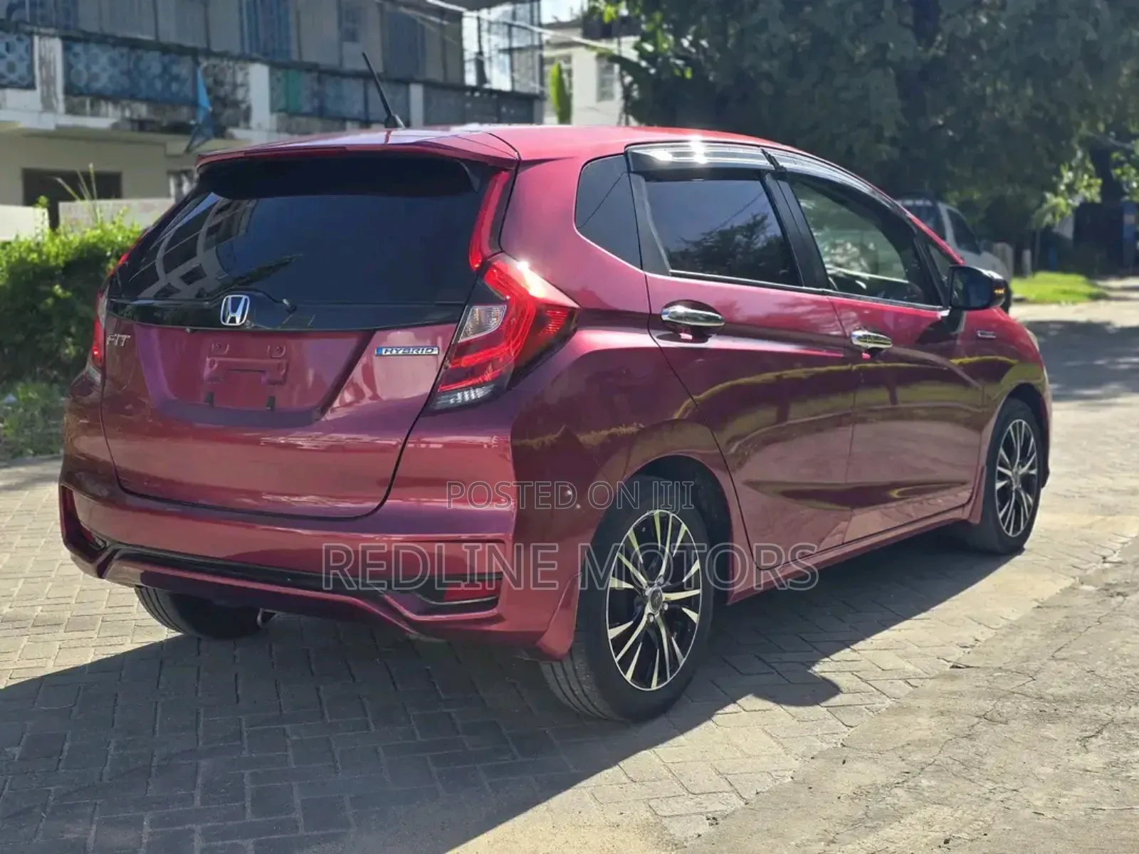Honda Fit 2018 Red