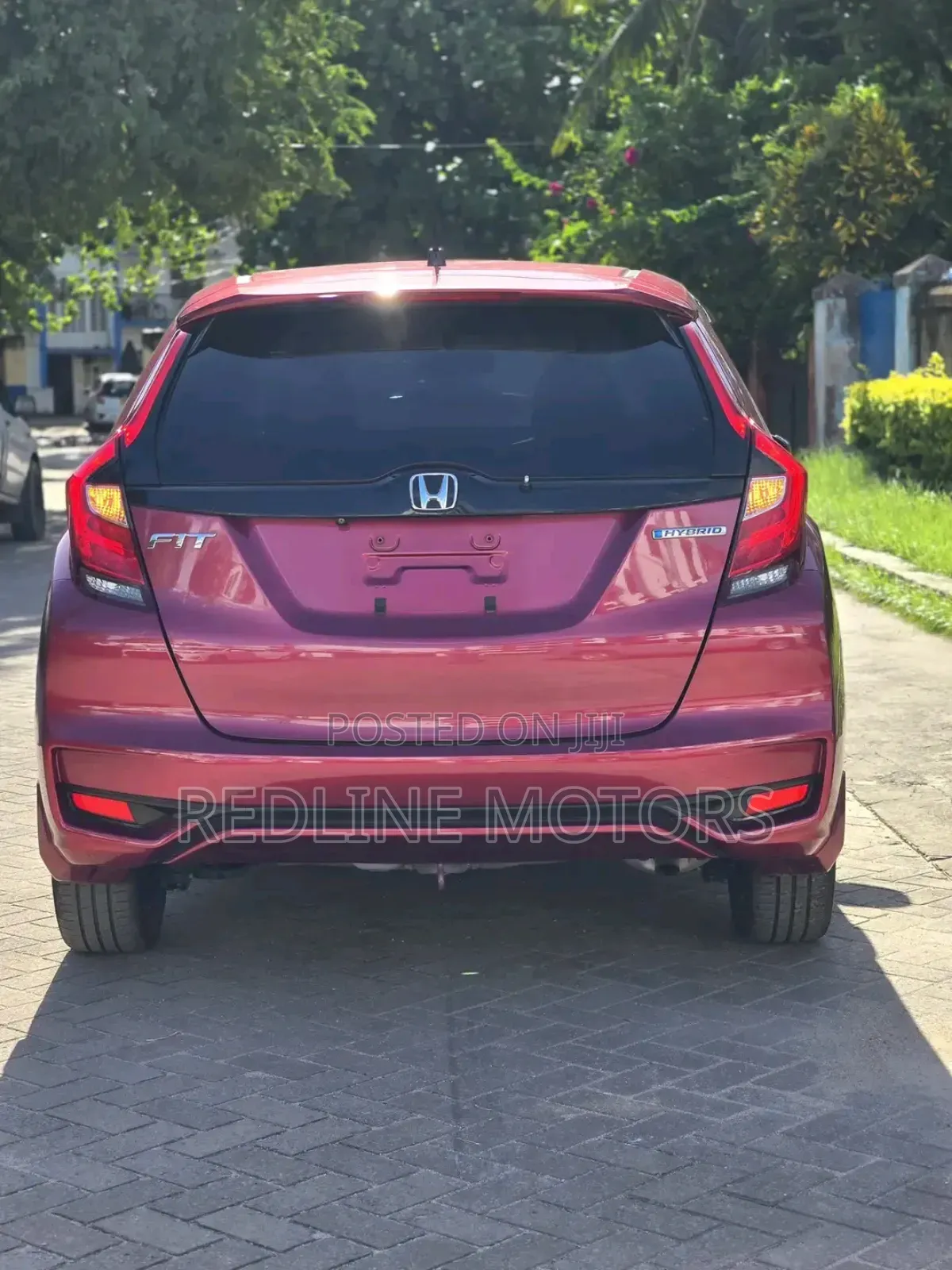Honda Fit 2018 Red