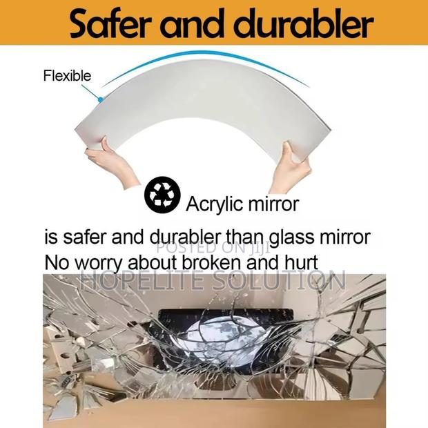 Acrylic Self Adhesive Mirror - thumbnail 2