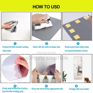 Acrylic Self Adhesive Mirror