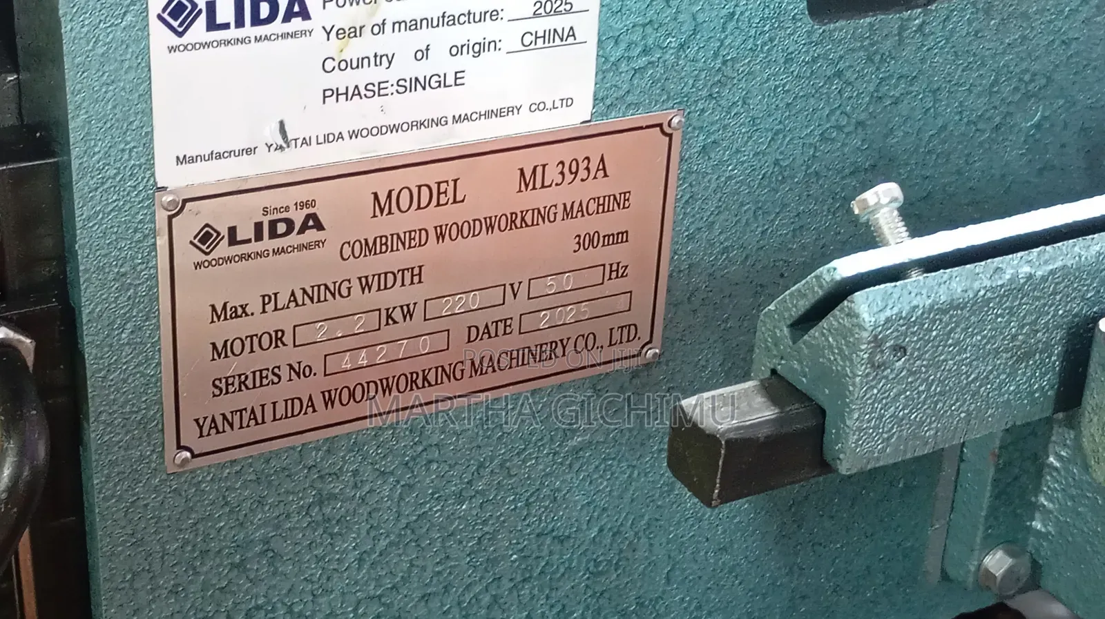 Lida 8in1 Woodworking Machine (Heavy-duty)
