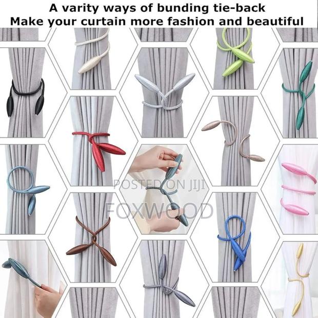 Arbitrary Shape Strong Curtain Tiebacks Pair - thumbnail 4