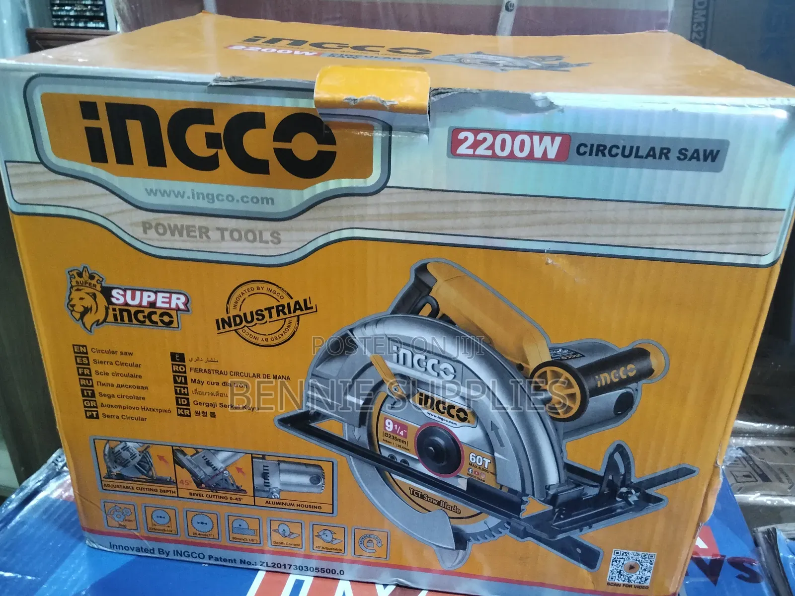 Available Ingco Circular Saw / 2200watts Circular Saw