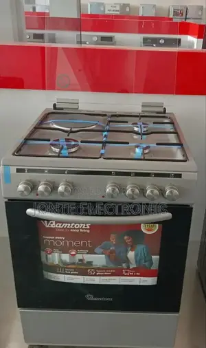 Ramtons 3g+1e 60x60 Silver Cooker