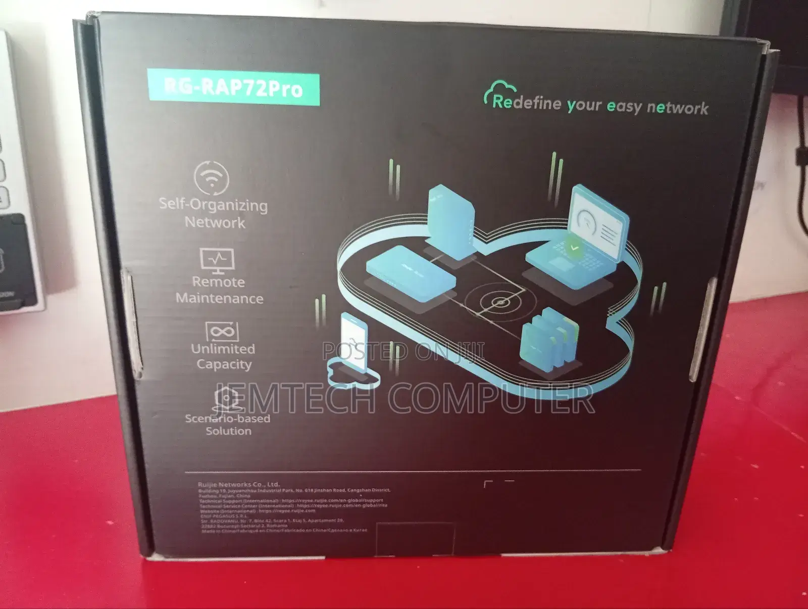 Ruijie Rg-Rap72pro Wi-Fi 7 Be5040 Dual Ceiling Access Point