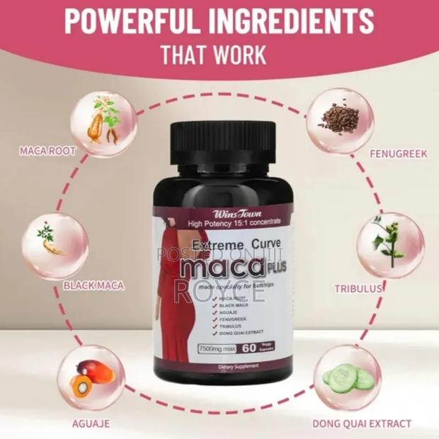 Extreme Curve Maca Plus Capsules - thumbnail 3