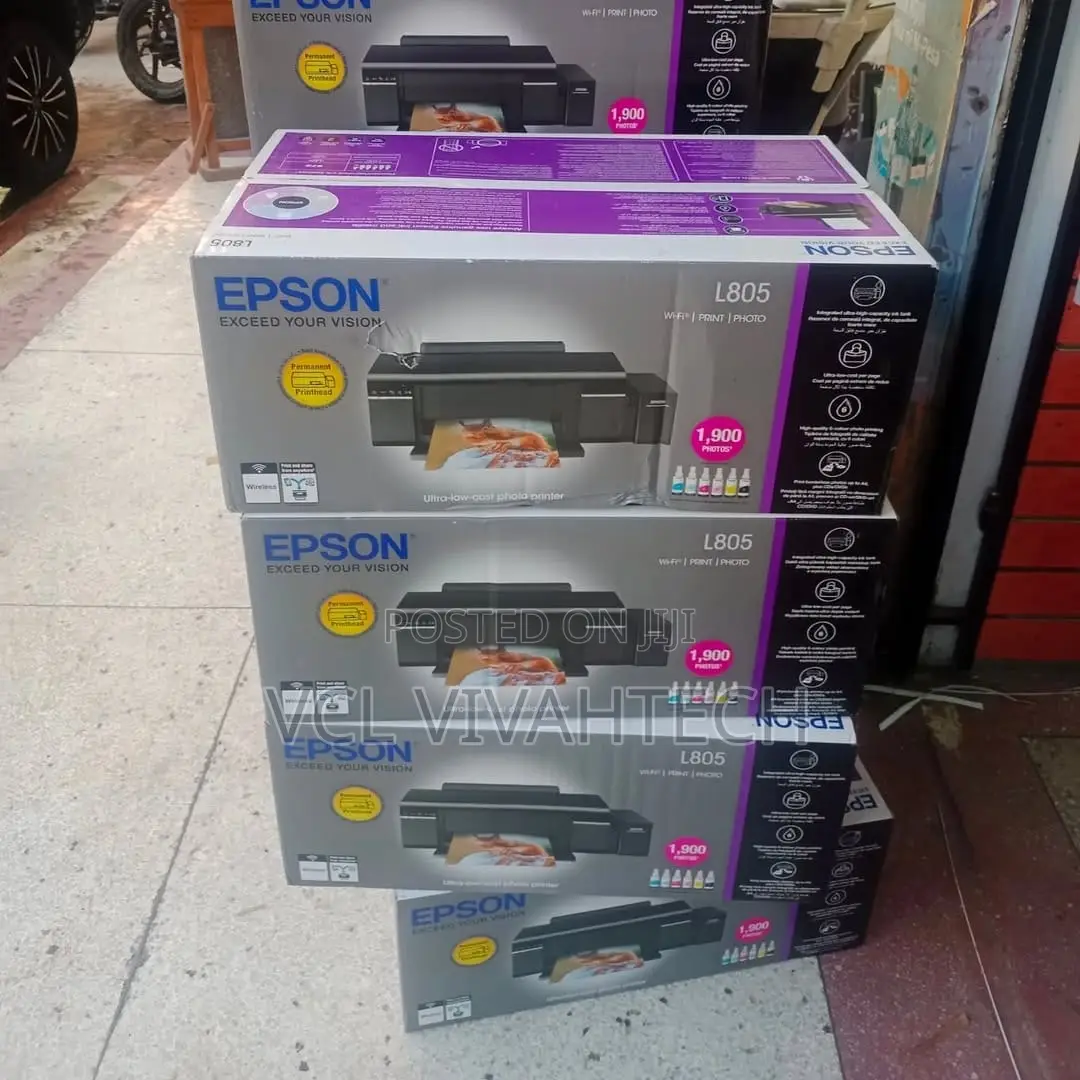 Epson Ecotank L805 Wifi Inktank Photo Printer