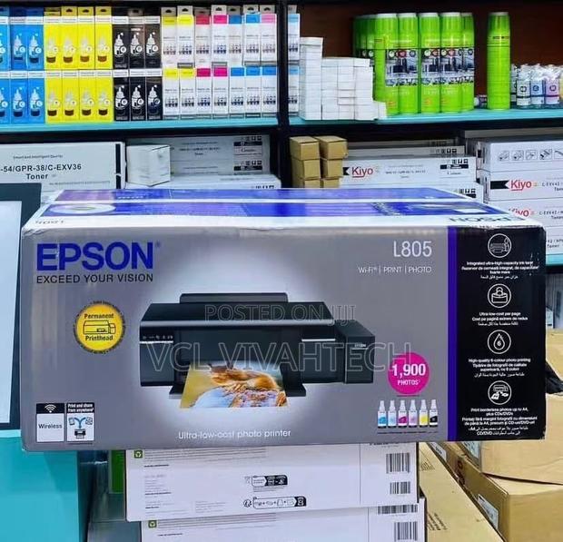 Epson L805 Colour Inkjet Printer. - main view