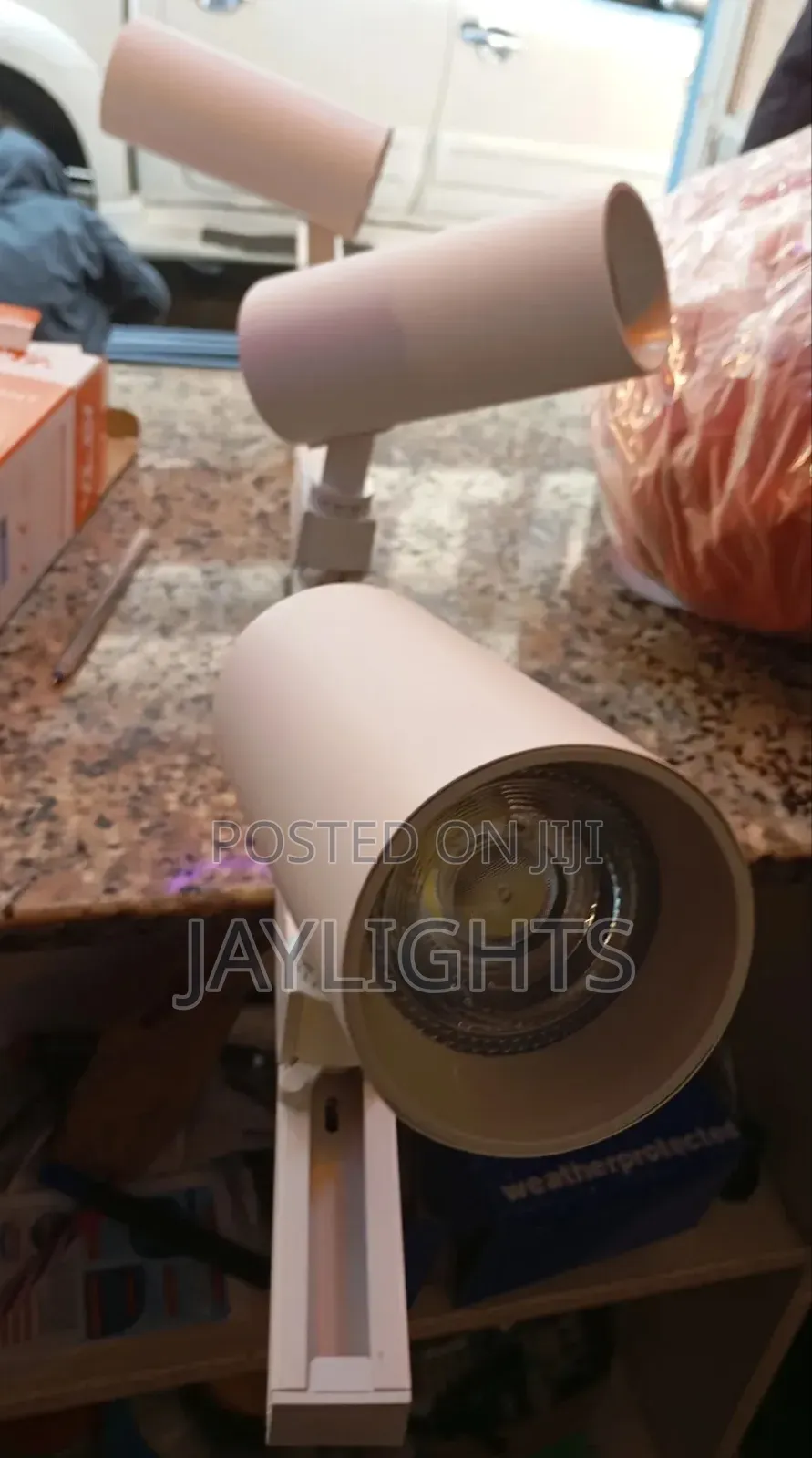 Surface Mounted Track Lights Black White Aluminum Body30w