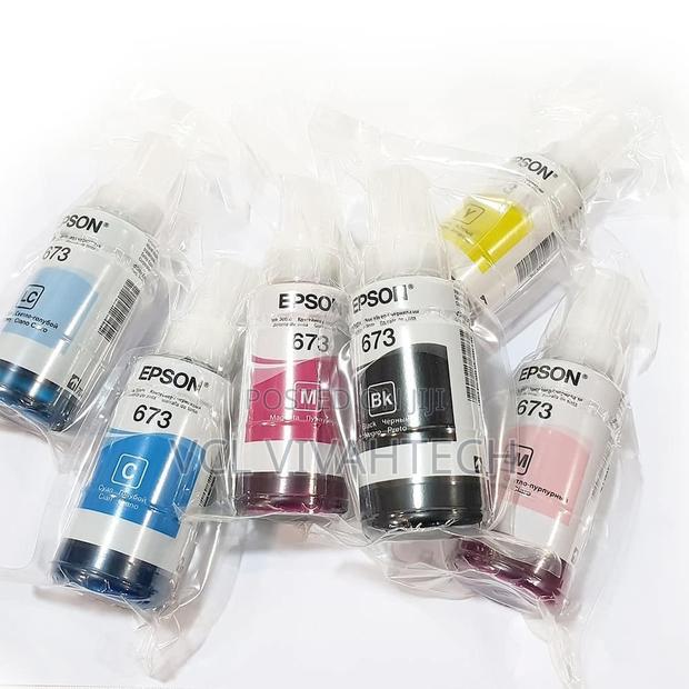 Epson 673 Black Ink Bottle (6 Colour)