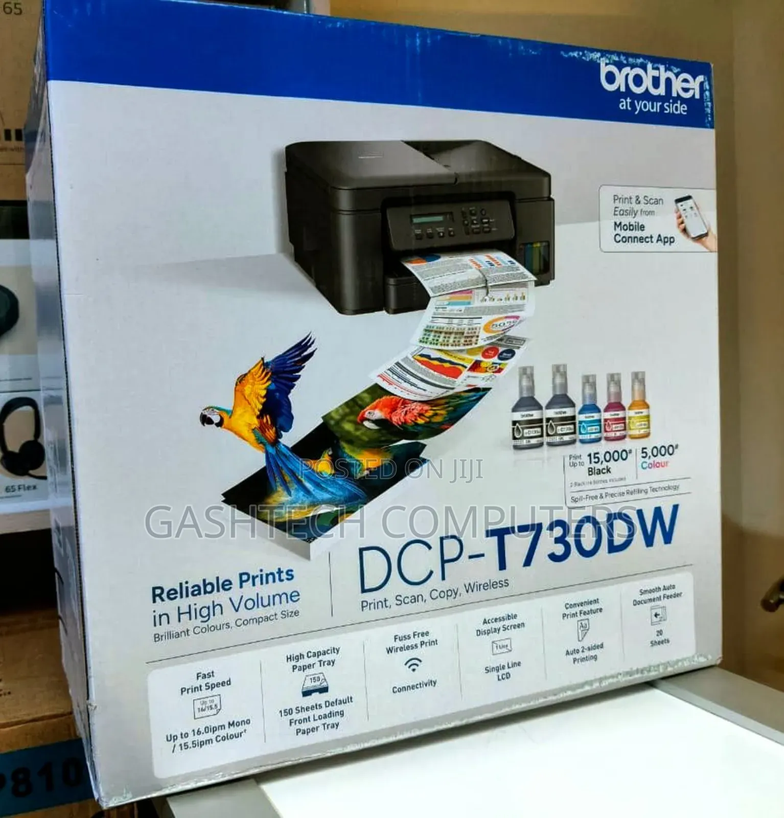 High Quality Brother DCP-T730, 3-in-1 Colored Printer