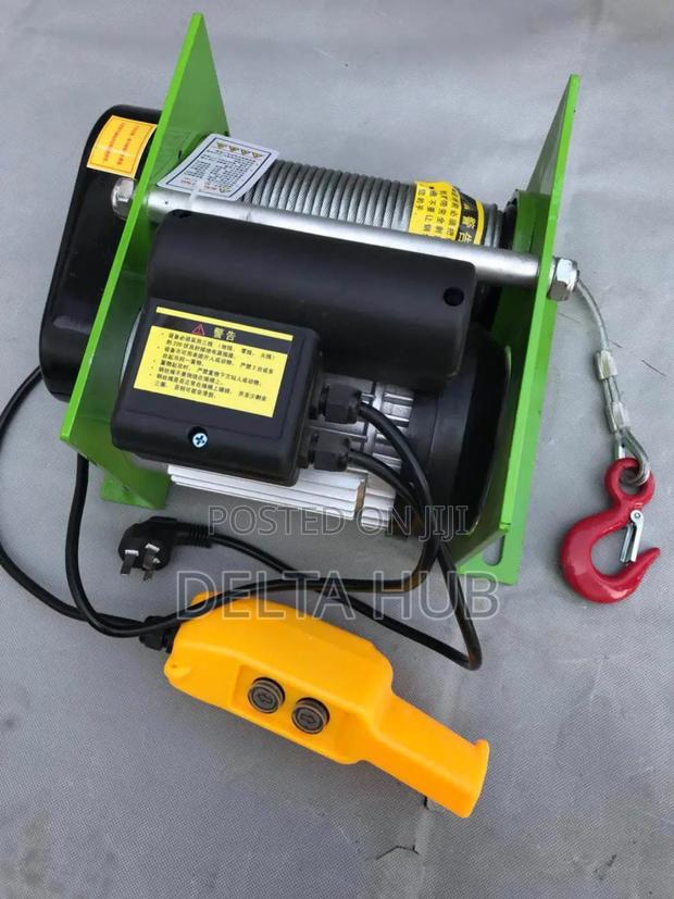 Heavy Load Electric Winch With Double Button Controller - main view