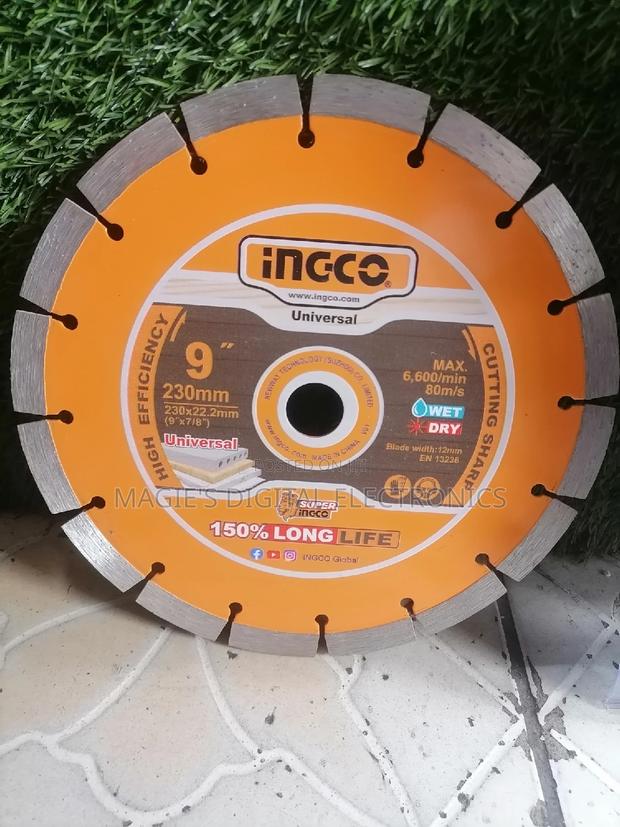 Well Performing 9" Ingco Grinder Disc