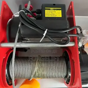 Safe and Powerful Electric Rope Winch With Metal Frame