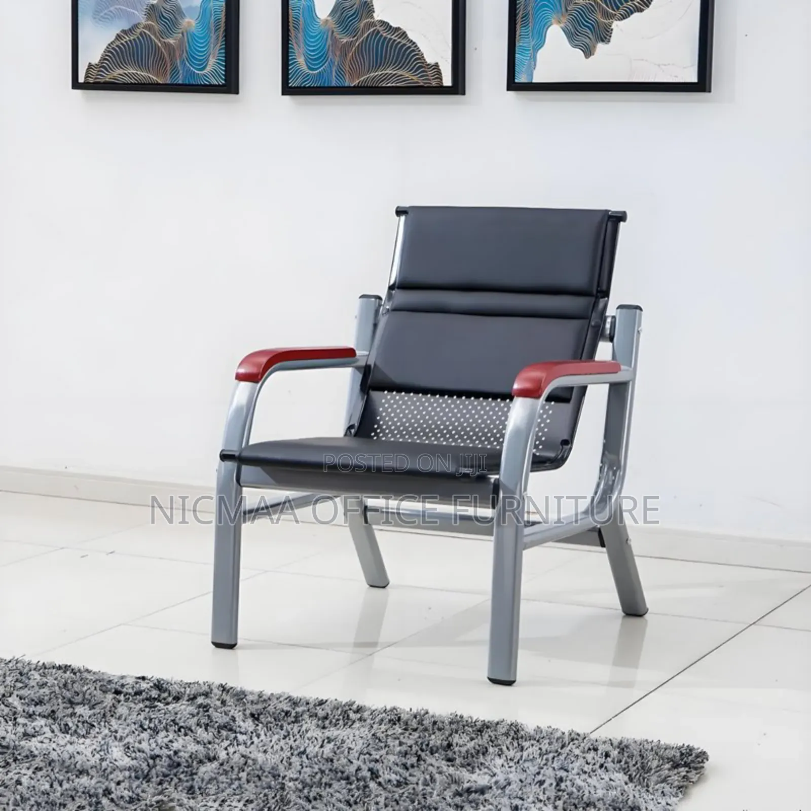 Modern Pu Chair for Public Spaces