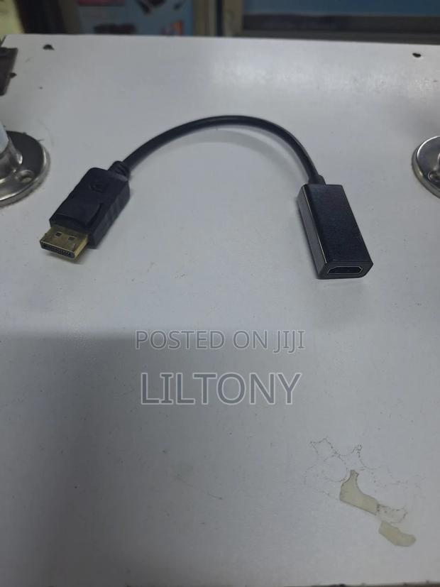 Display Port to Hdmi Adapter Black - thumbnail 2