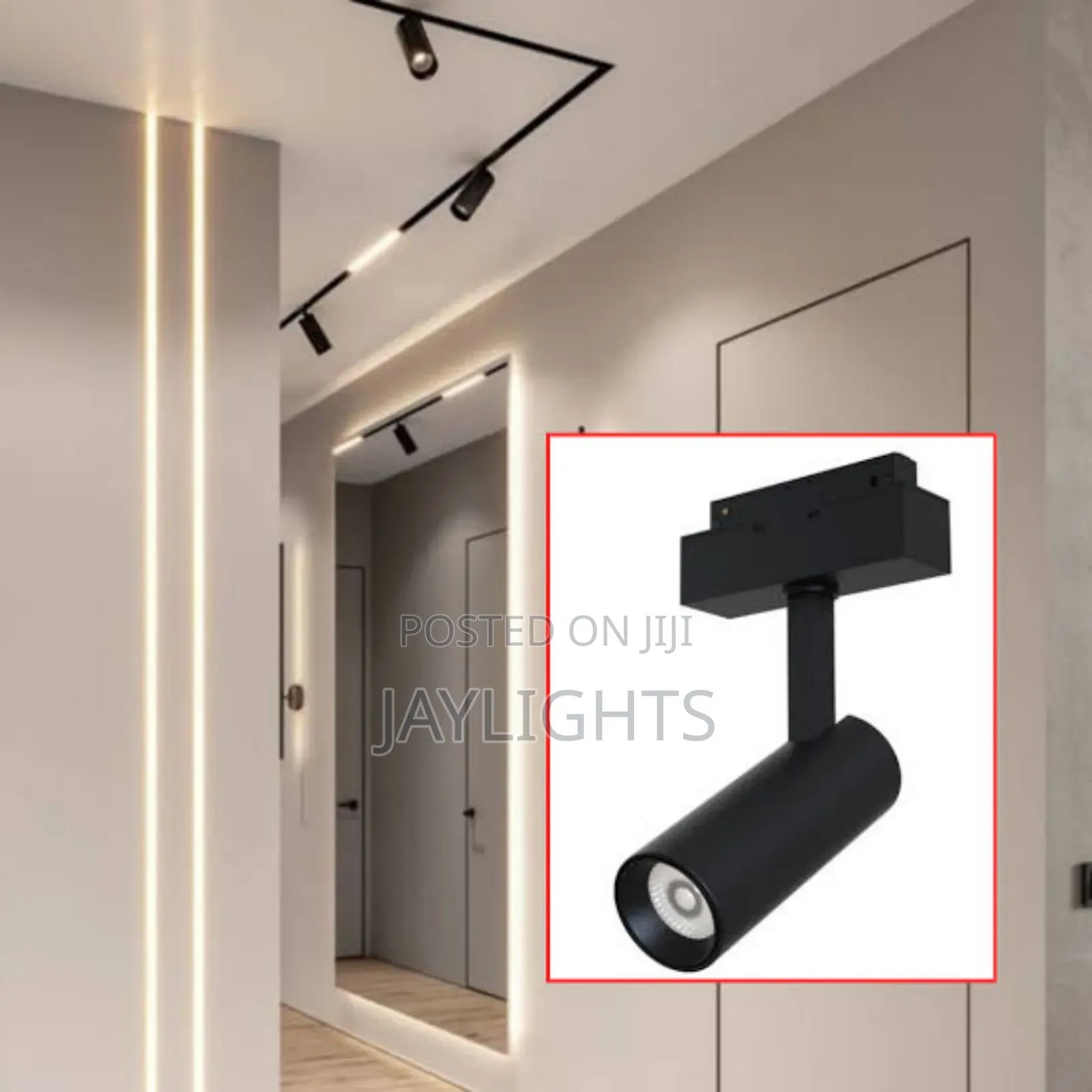 Indoor House Living Room 20w Led Ceiling Magnetic Tracklight