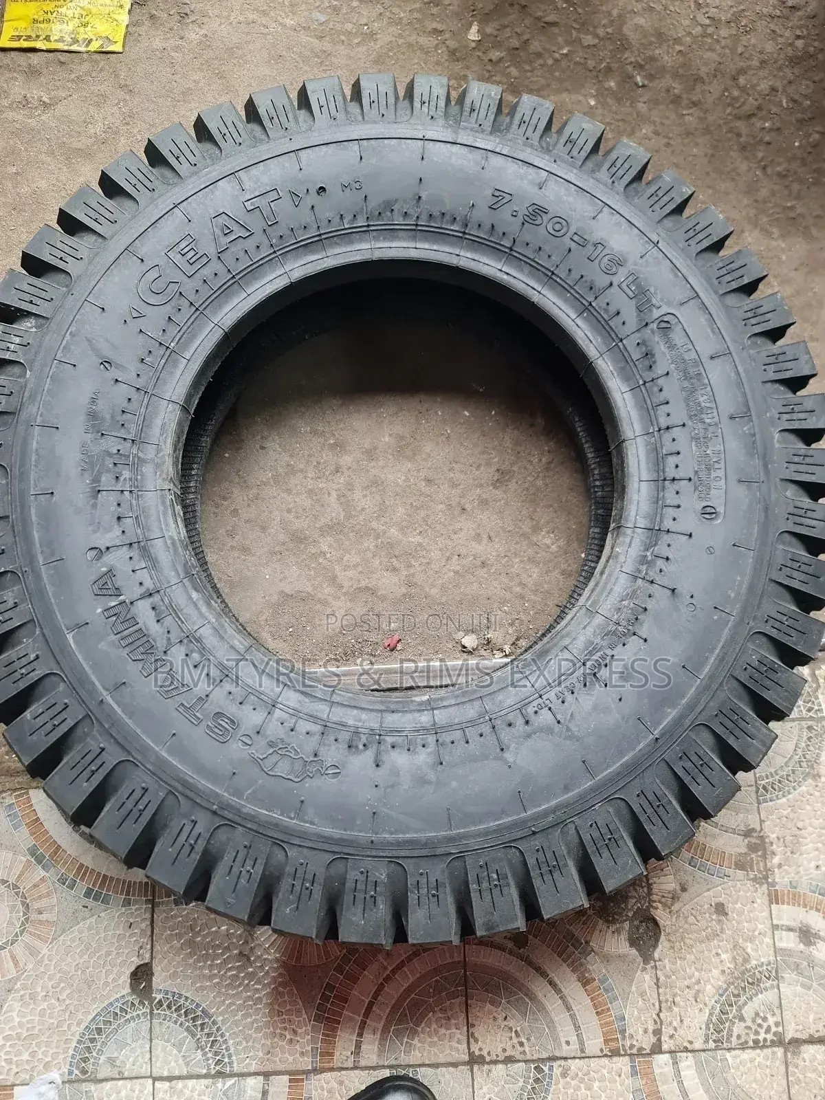 750 R16 Ceat Tyres (India) Diff.
