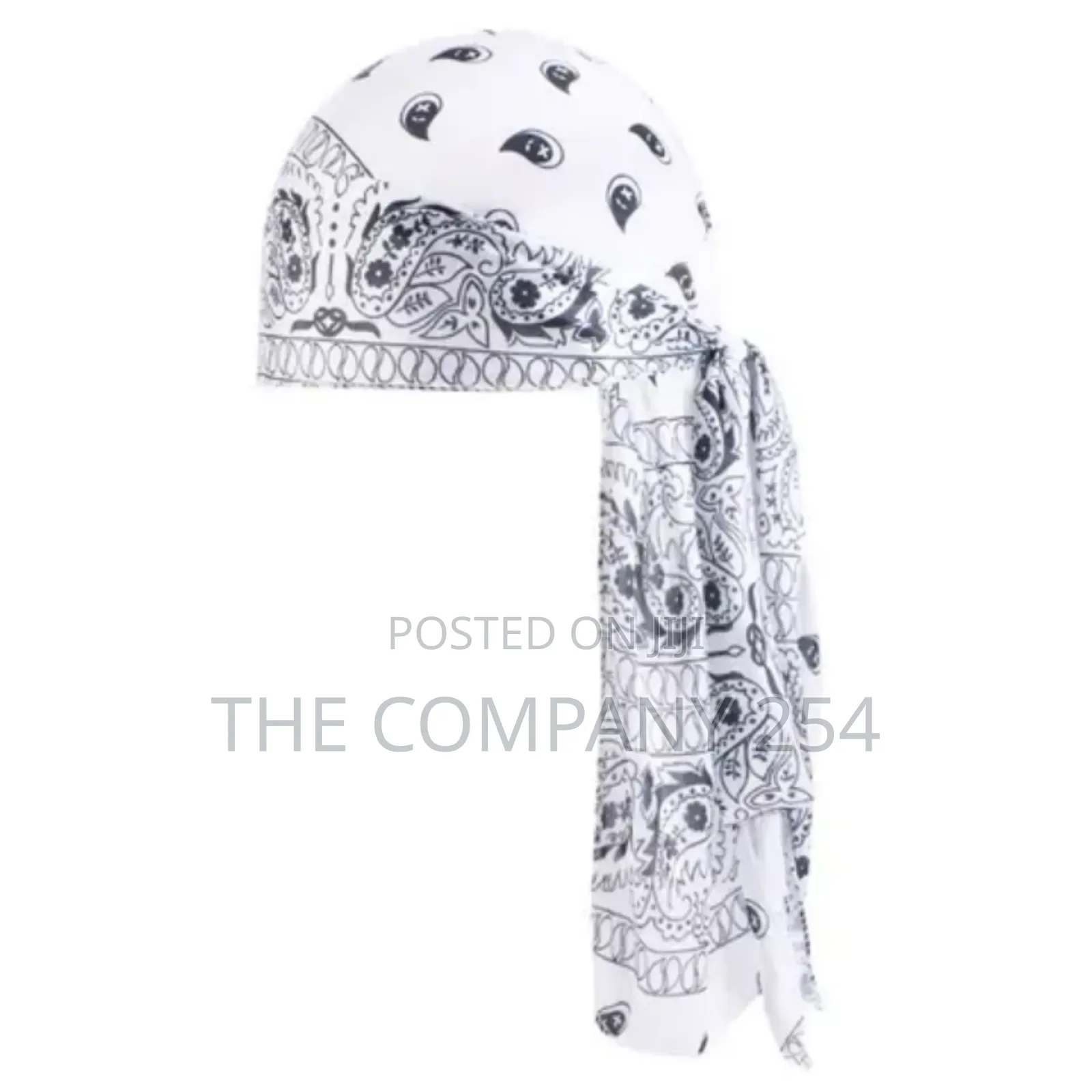 Custom Bandana Paisley Long-Tail Head Wraps Designer Durag