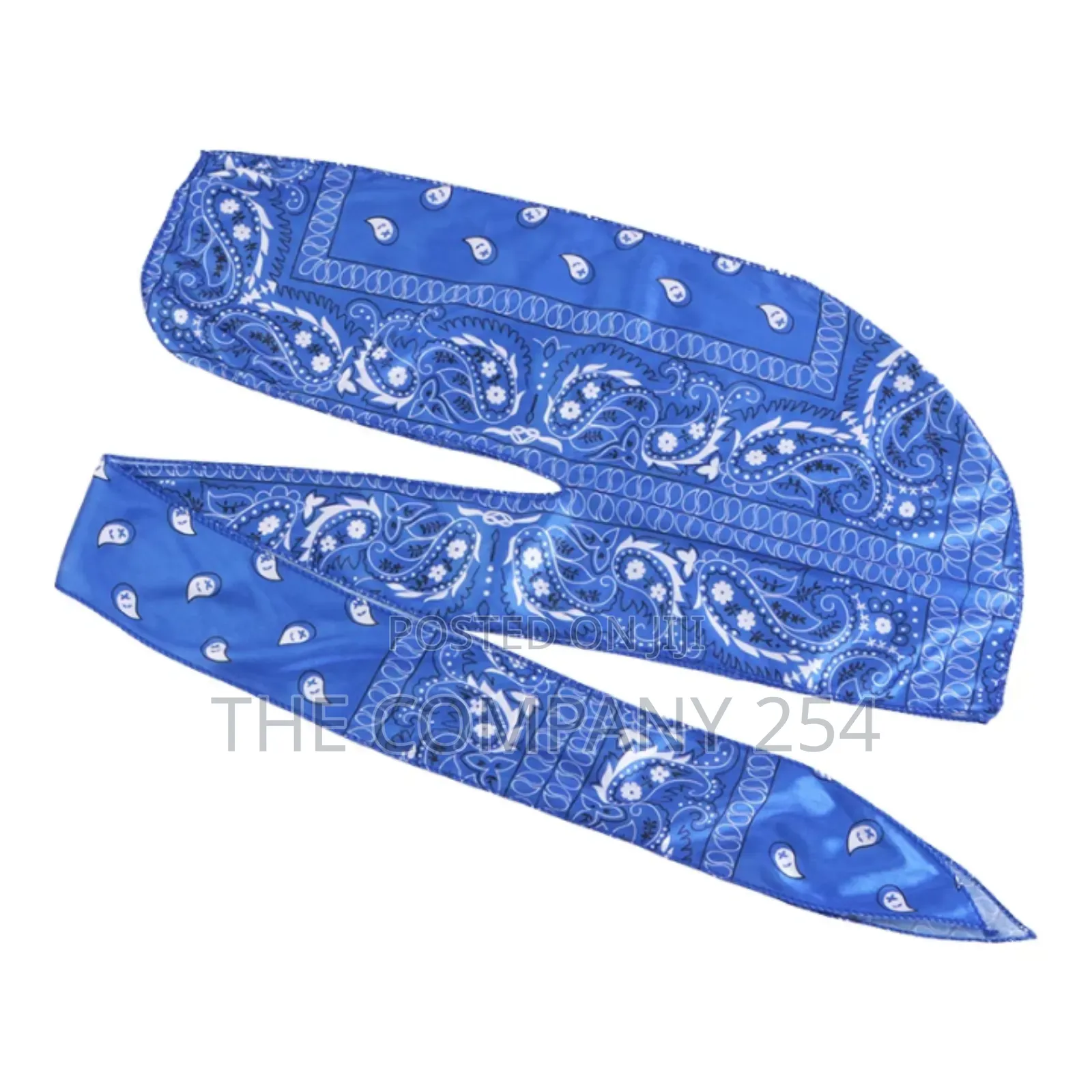 Custom Bandana Paisley Long-Tail Head Wraps Designer Durag