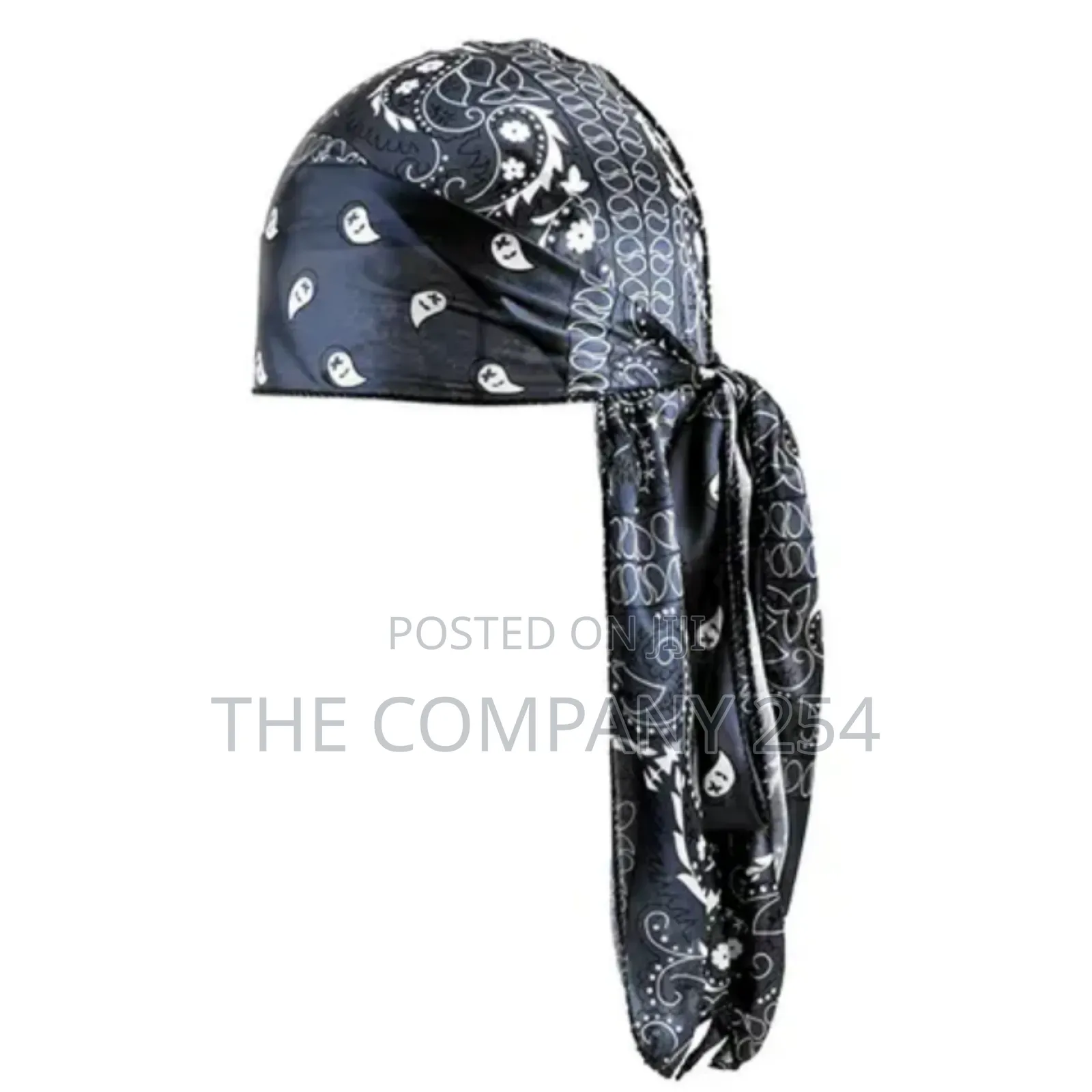 Custom Bandana Paisley Long-Tail Head Wraps Designer Durag