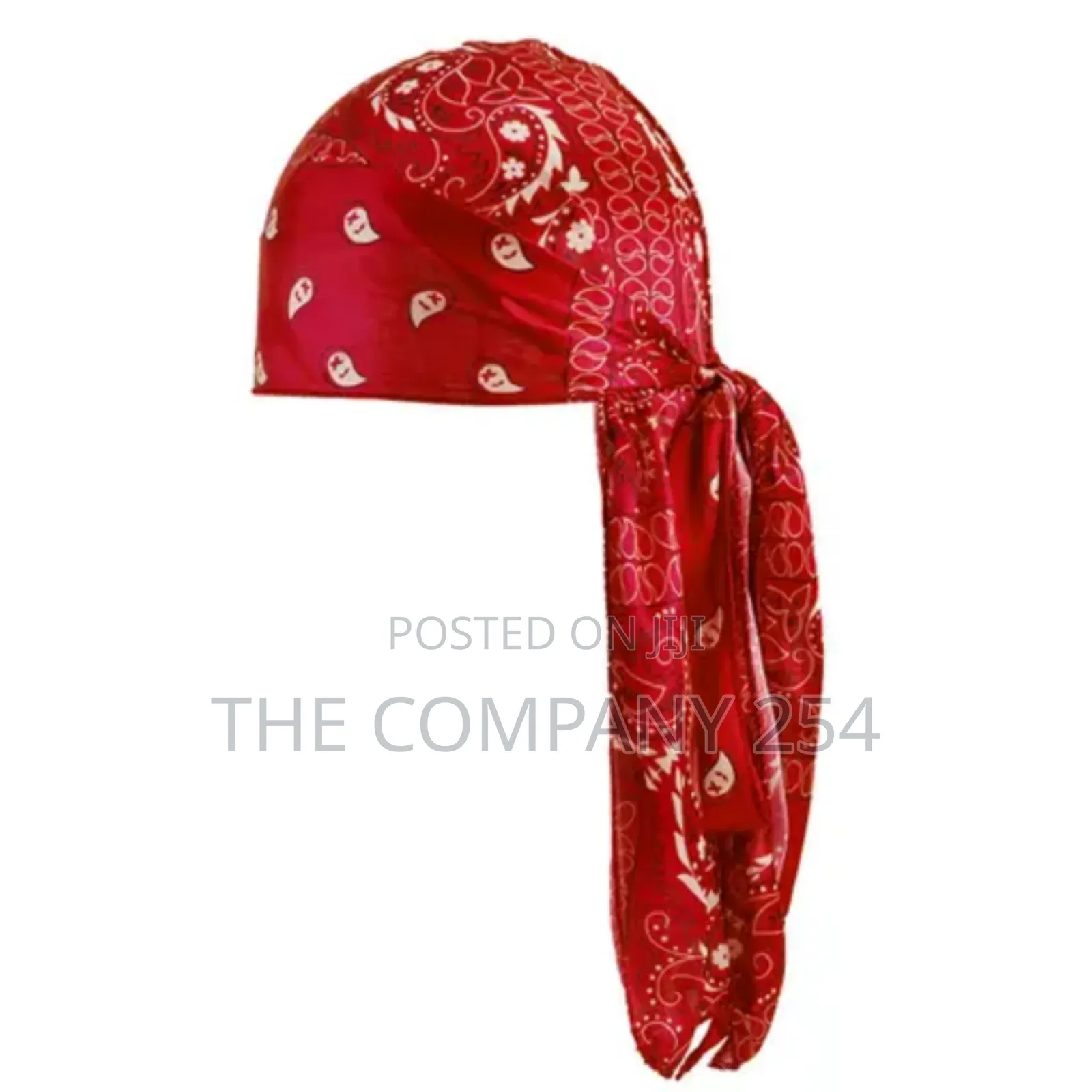 Custom Bandana Paisley Long-Tail Head Wraps Designer Durag