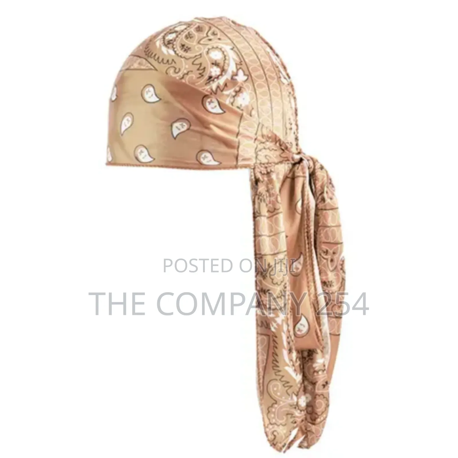Custom Bandana Paisley Long-Tail Head Wraps Designer Durag