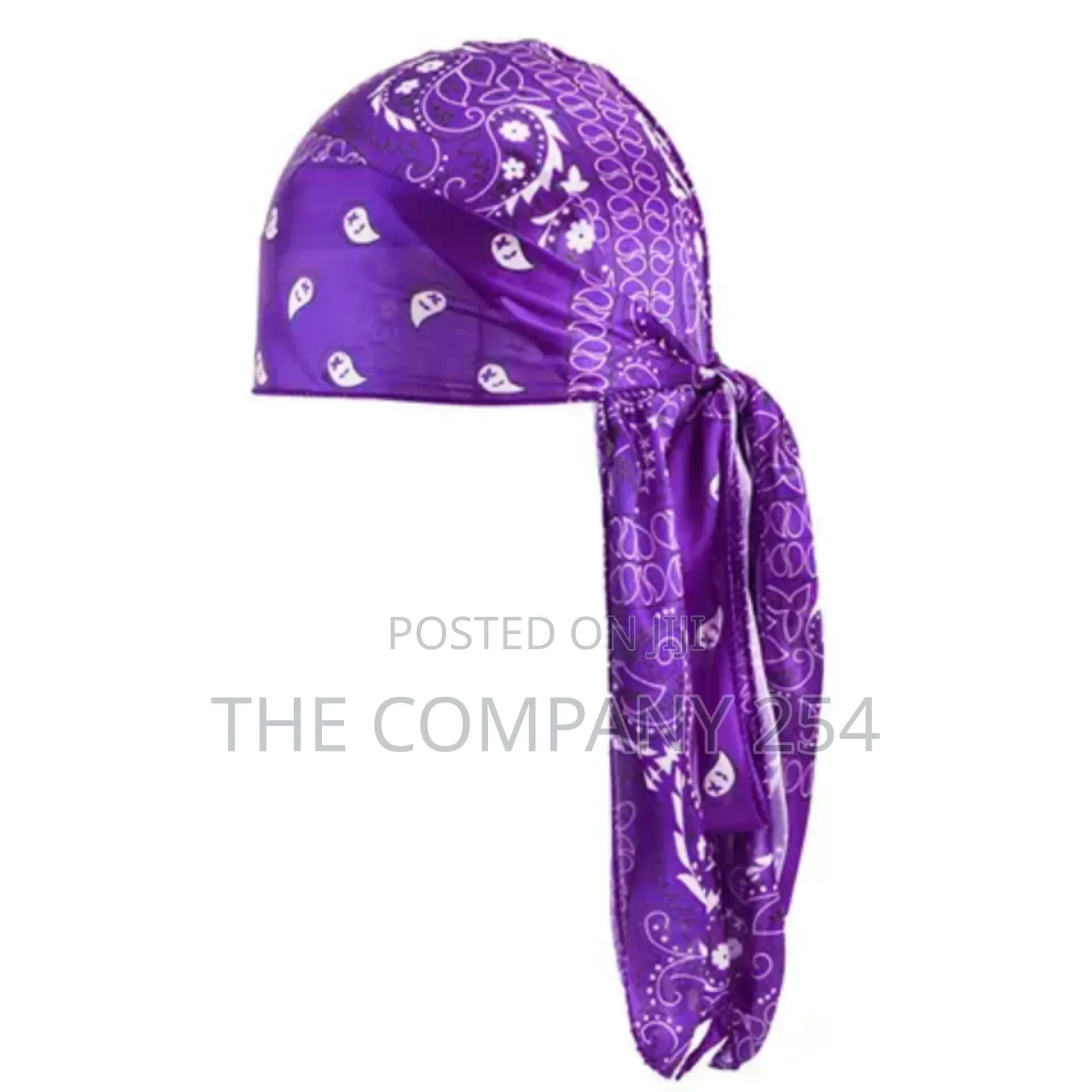 Custom Bandana Paisley Long-Tail Head Wraps Designer Durag