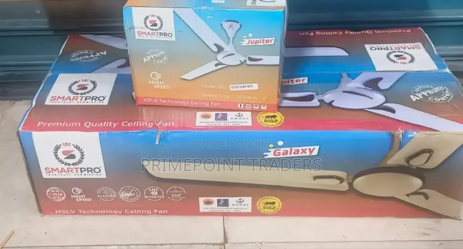 Smart Pro Ceiling Fan 56 Inches, 1400mm/ 56" (Jupiter)