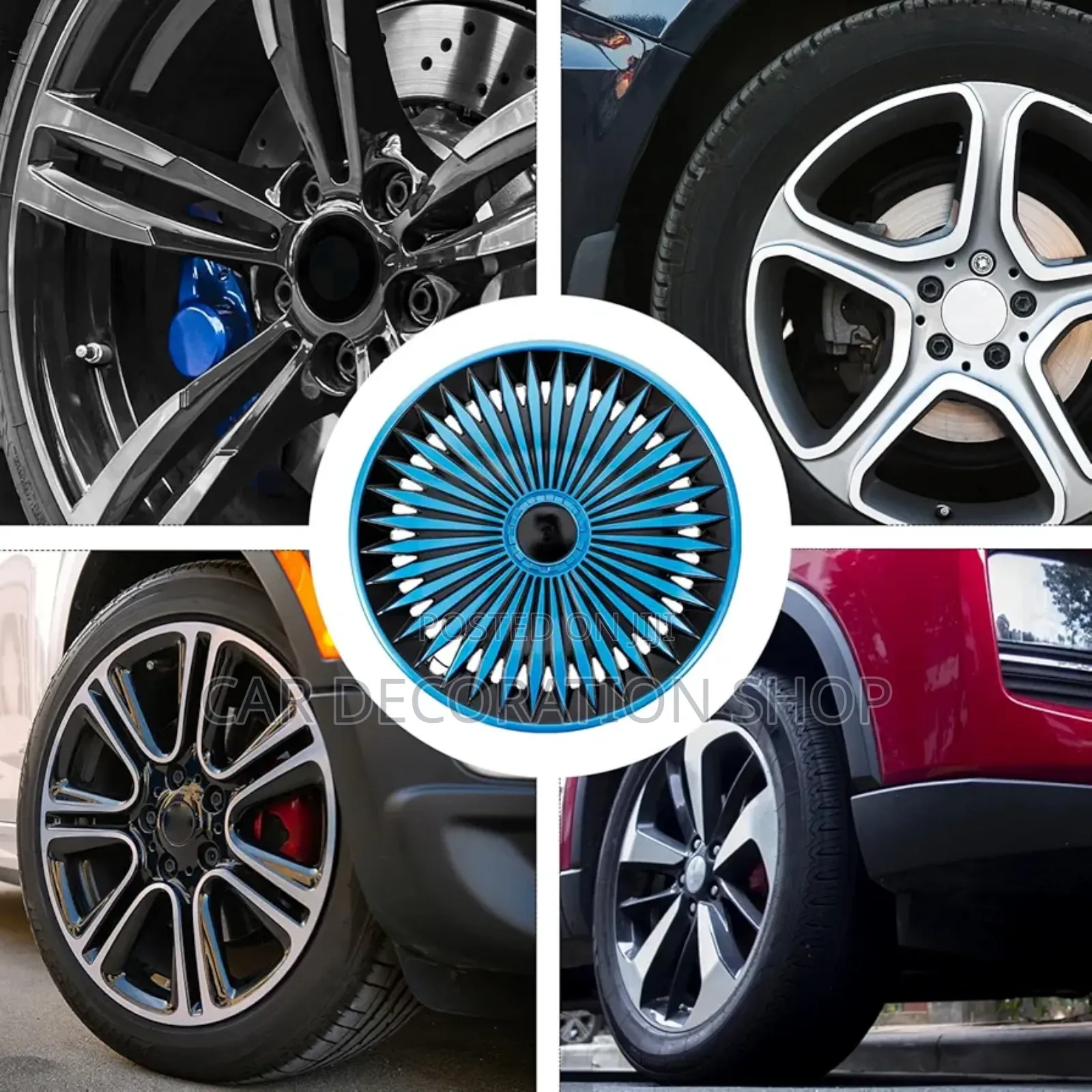 4x Stylish , Durable, High Quality Wheel Caps 14"