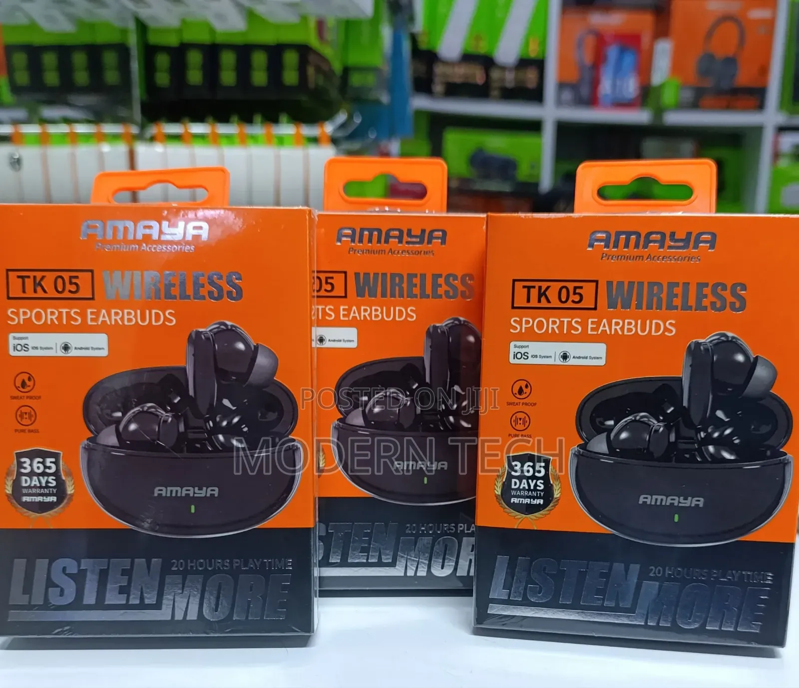 Amaya Tk 05 Wireless Sports Earbuds