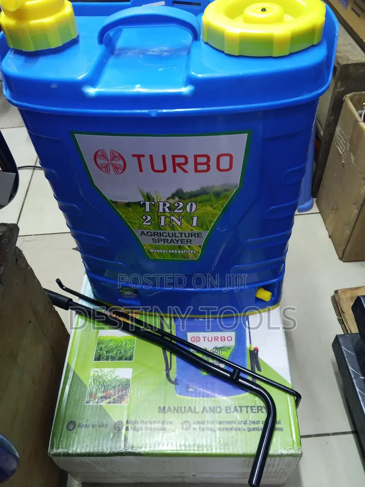 Turbo Agriculture Sprayer 2in1,20l