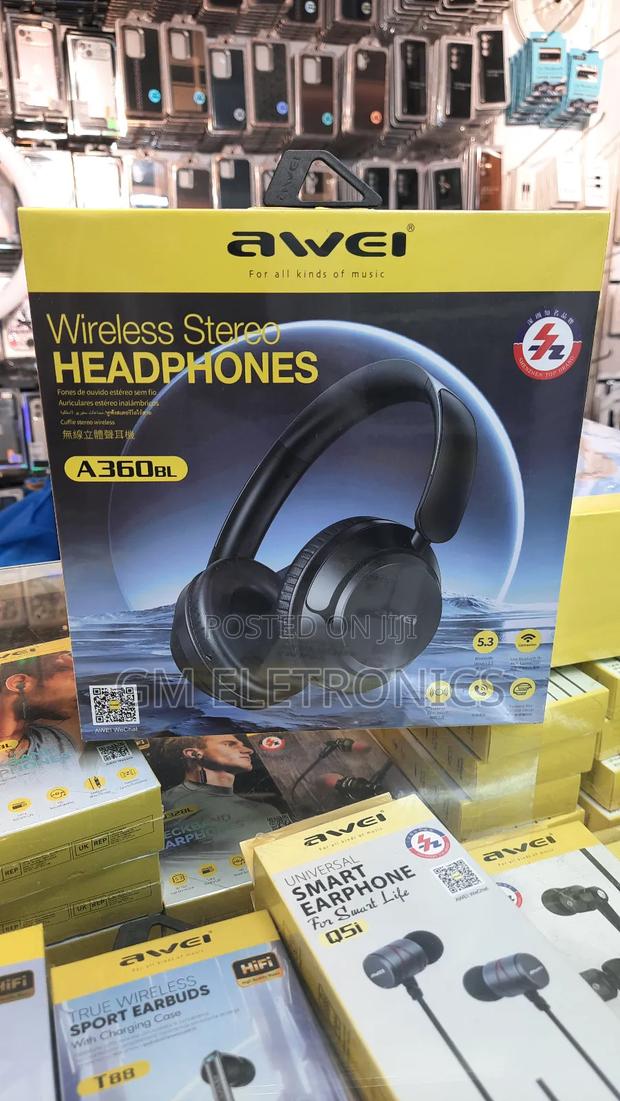 Original Awei A360bl Headphones Wireless Gaming Headset. - thumbnail 2